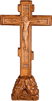 Кресты православные выносные (резные и посеребренные)