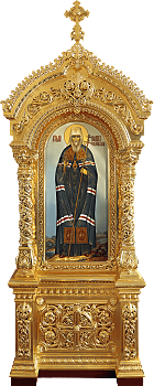 Киот напольный из дерева "Белый Колодезь". Заказать по цене производителя для украшения православного храма