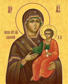 Икона Божией Матери "Смоленская", 03С4, икона на холсте - новый каталог