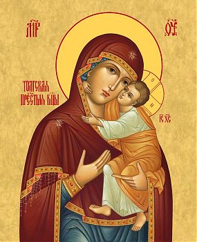 Икона Божией Матери "Толгская", 03Т5, икона на холсте - новый каталог