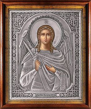 Икона Святого Ангела Хранителя в посеребренной ризе (окладе), Р-212К