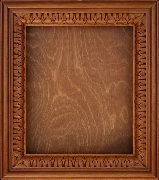Киот-пенал с рамкой "1-ый вариант". Киот для иконных досок под размер 21 x 25 см по цене от производителя, 11201-1