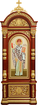 Киот напольный из дерева "Заказной". Заказать по цене производителя для украшения православного храма