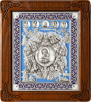 Купить православную икону - Икона Божией Матери "Неопалимая Купина", А133-3
