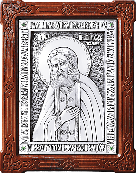 Купить православную икону - Серафим Саровский, св. прп., чудотв., А49-2