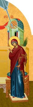Благовещение Пресвятой Богородицы | Купить икону для Царских врат. Позиция 57