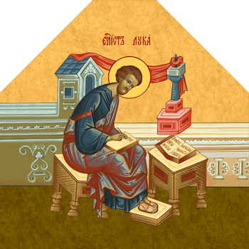 Святой Лука апостол евангелист | Купить икону для Царских врат. Позиция 224