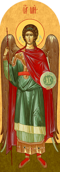 Святой Архистратиг Архангел Михаил | Купить икону для местного ряда иконостаса. Позиция 38