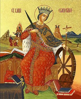 Икона "Екатерина", св. вмц., с золочением поталью, 10015-УЛ