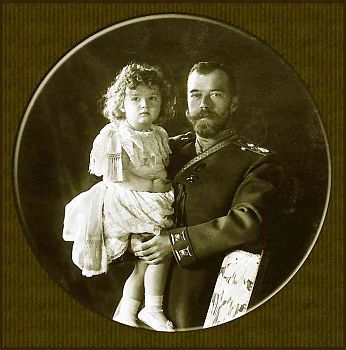 Царь Николай II с сыном цесаревичем Алексеем, 700912